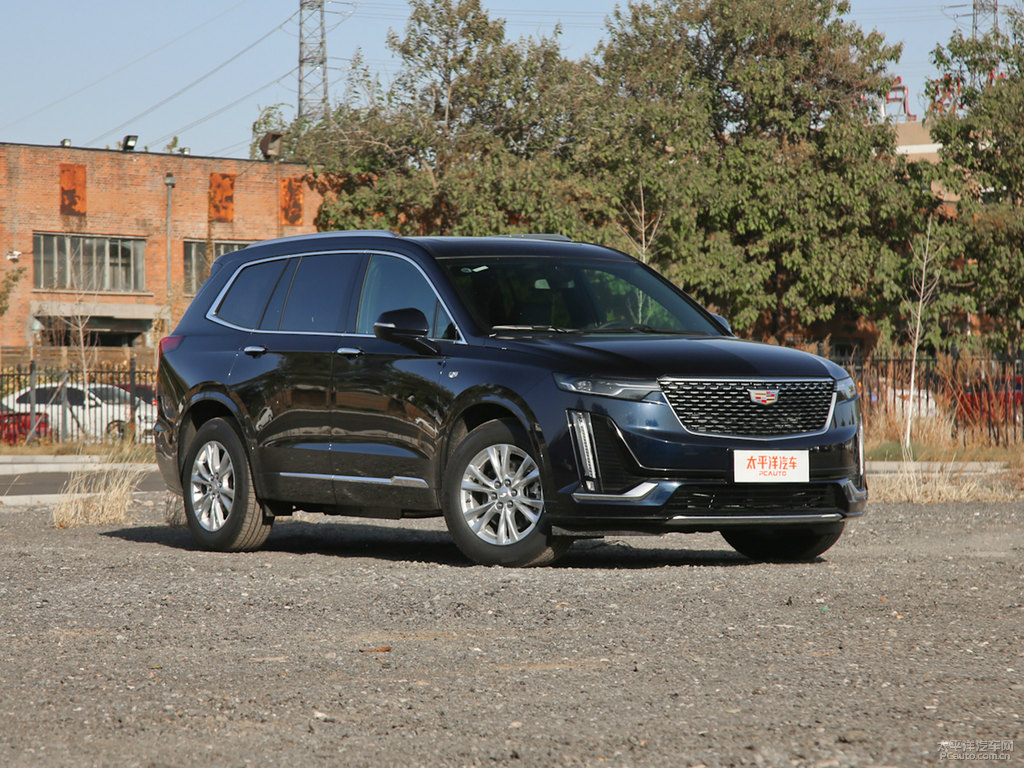 黛藍(lán)凱迪拉克XT6整車(chē)外觀外觀圖片