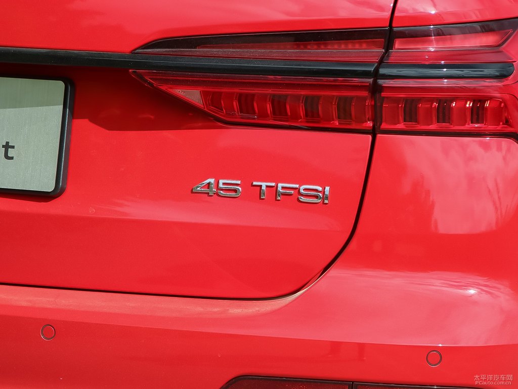 探戈紅奧迪A6(進(jìn)口)車尾外觀圖片