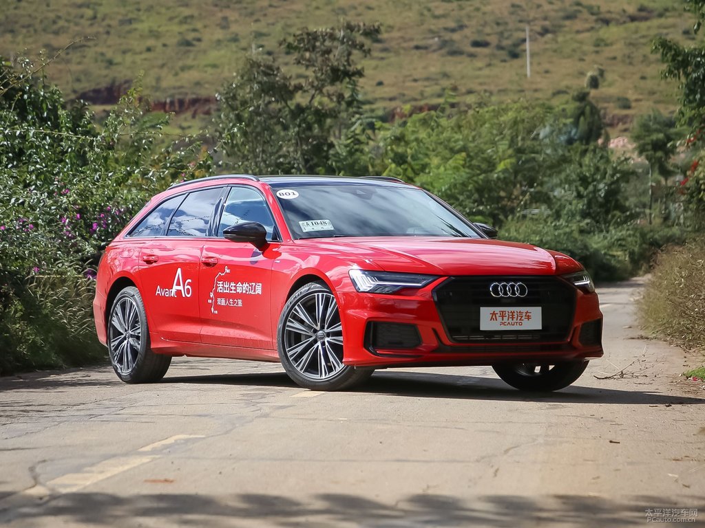 探戈紅奧迪A6(進口)整車外觀外觀圖片