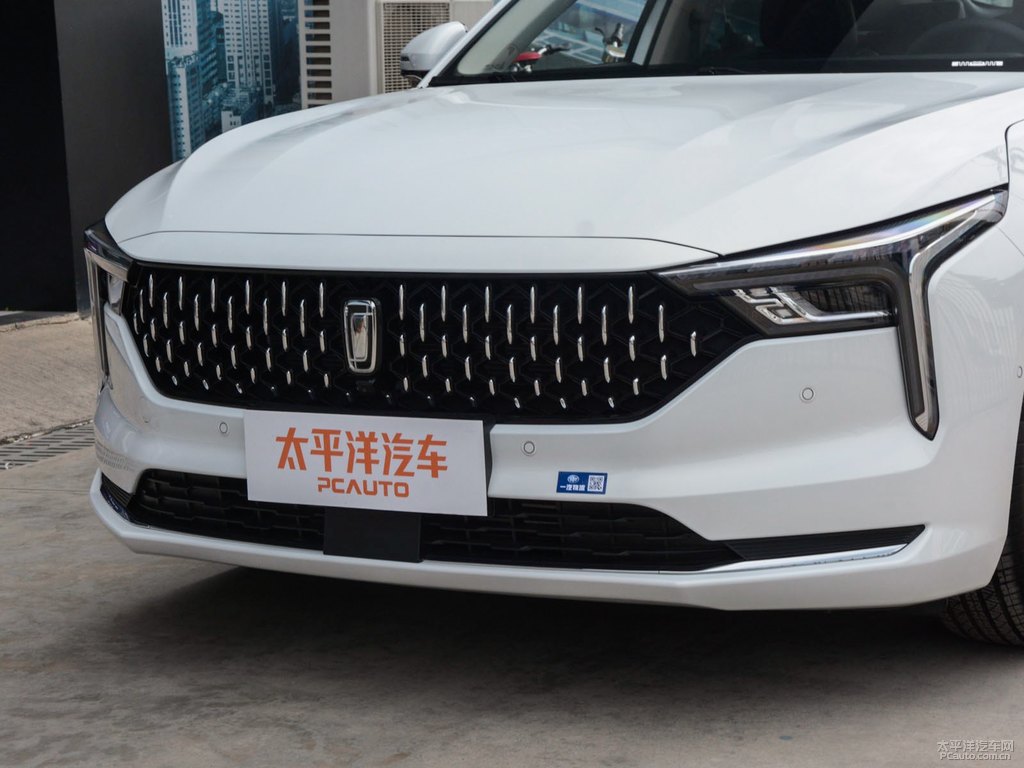 珍珠白奔騰B70車(chē)頭外觀圖片