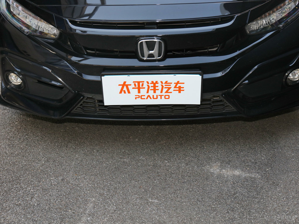 彩晶黑思域車頭外觀圖片