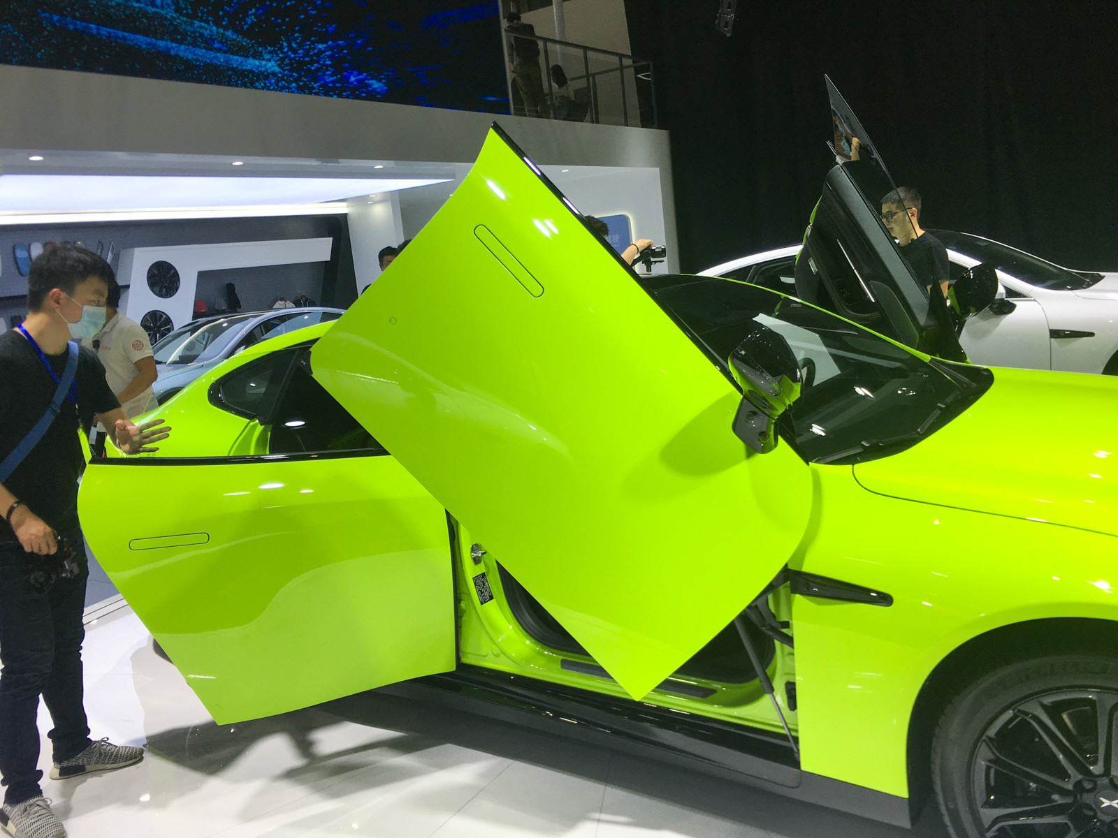 小鵬P7車展高清大圖