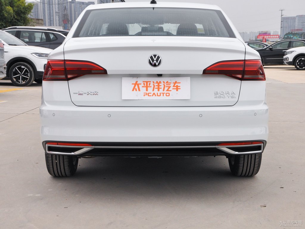 極地白寶來(lái)車尾外觀圖片