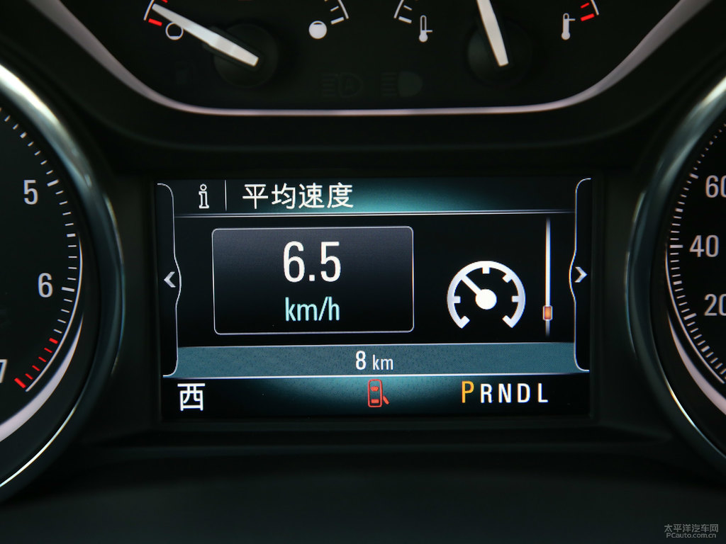 巧克力棕昂科威中控內(nèi)飾圖片