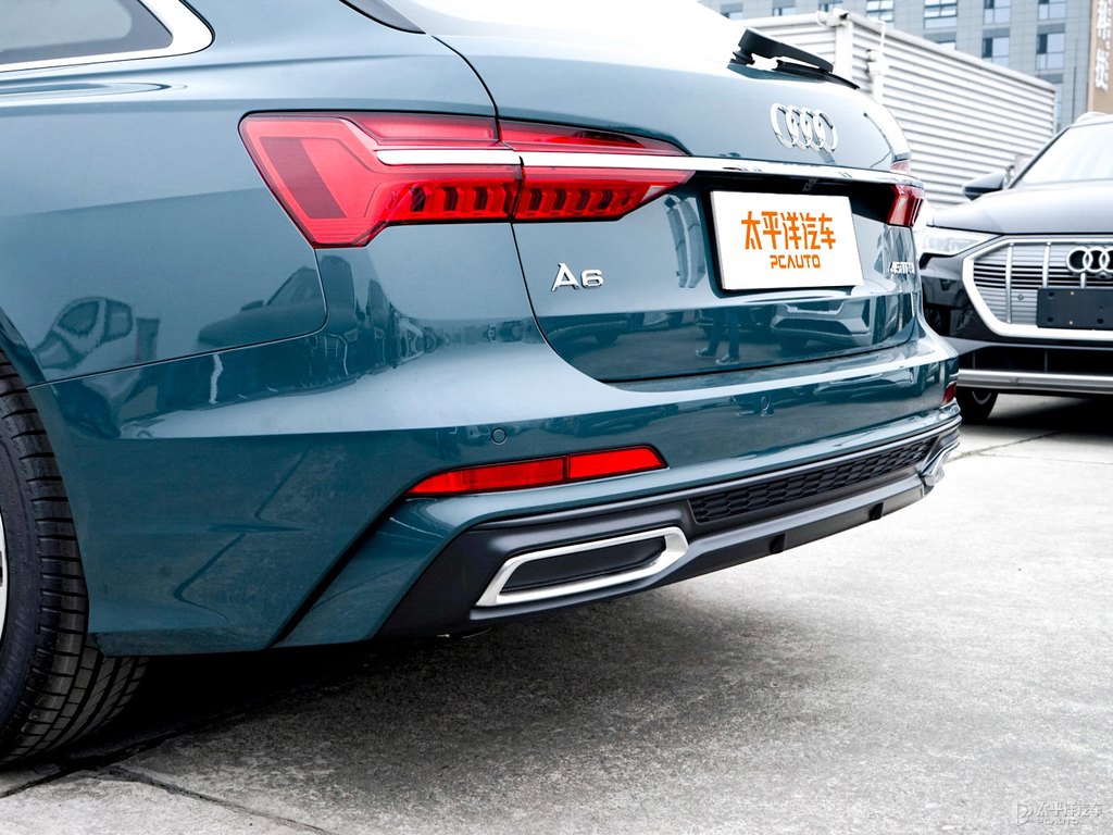 阿瓦隆綠奧迪A6(進口)車尾外觀圖片