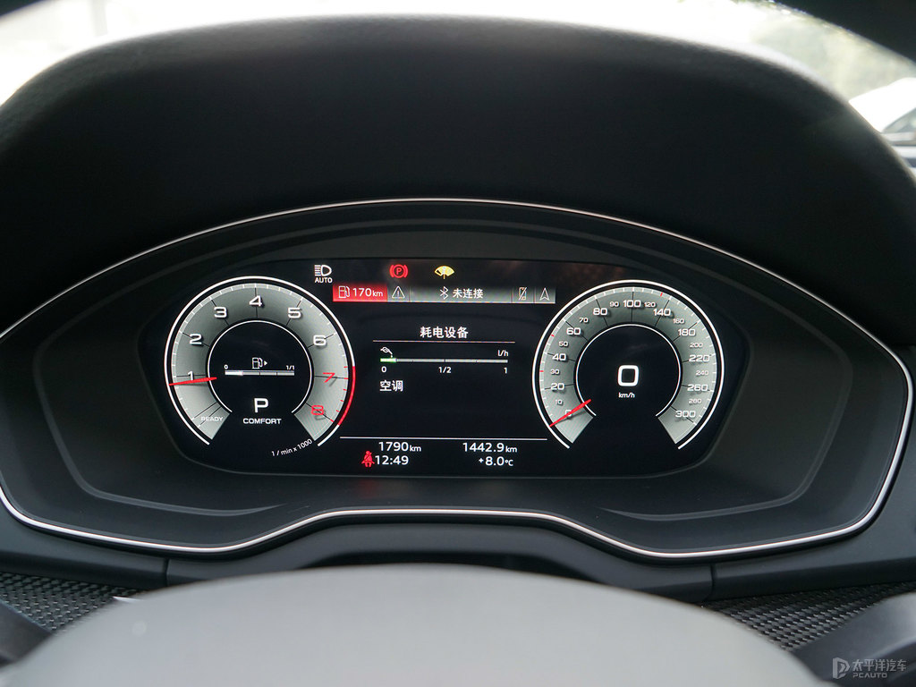 斗牛士紅奧迪Q5L Sportback中控內(nèi)飾圖片