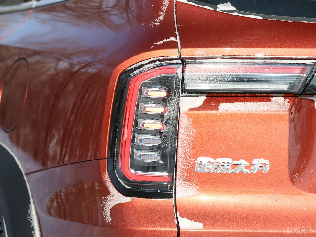 橙狗哈弗大狗車尾外觀圖片