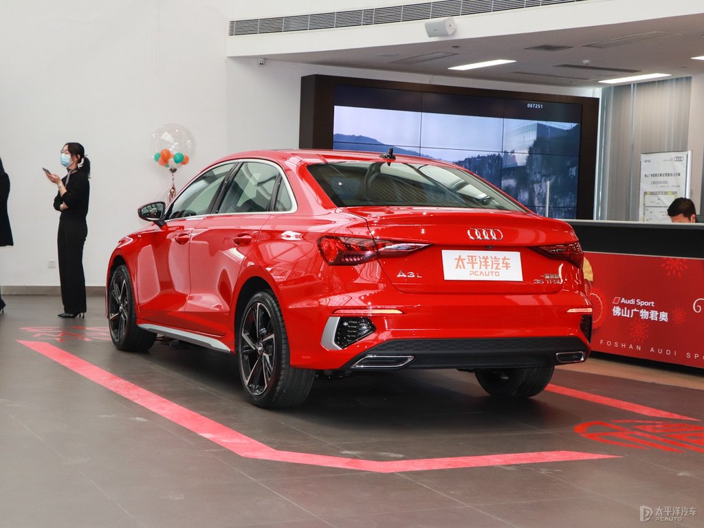 探戈紅奧迪A3整車外觀外觀圖片