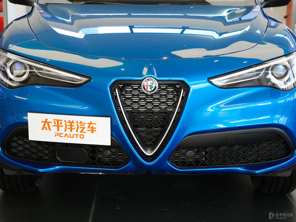 電光藍Stelvio斯坦維車頭外觀圖片