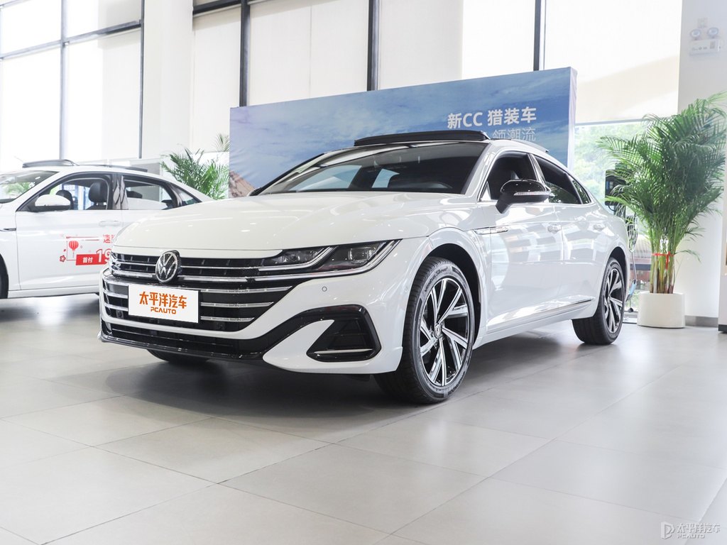 極地白大眾CC整車外觀外觀圖片