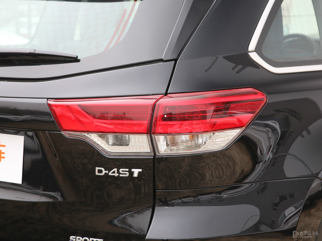 墨晶黑漢蘭達(dá)車(chē)尾外觀圖片