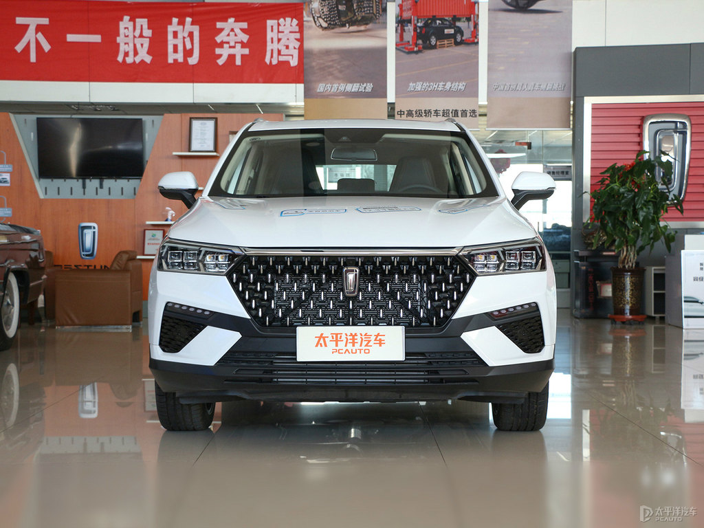 珠光白奔騰T77整車外觀外觀圖片