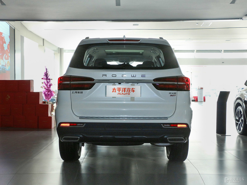 珍珠白榮威RX8整車外觀外觀圖片