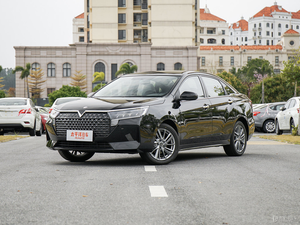 曜石黑啟辰D60整車(chē)外觀外觀圖片