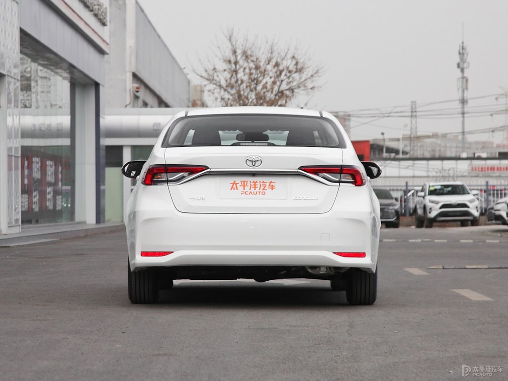 超級白色卡羅拉整車外觀外觀圖片