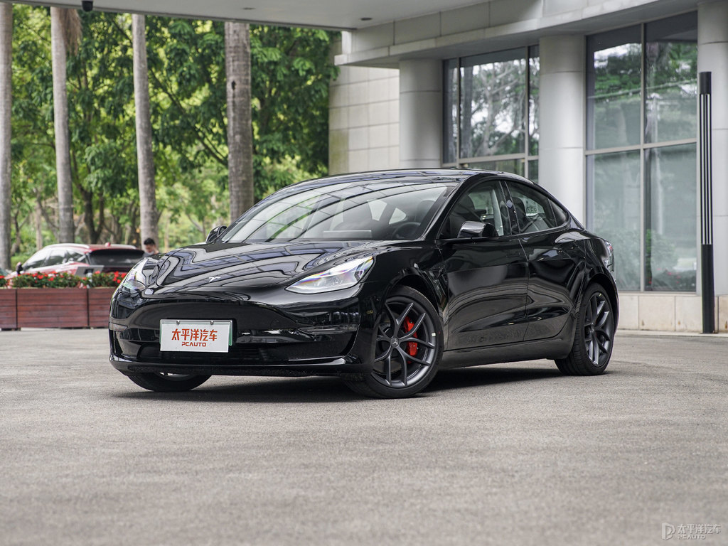 黑色Model 3整車外觀外觀圖片