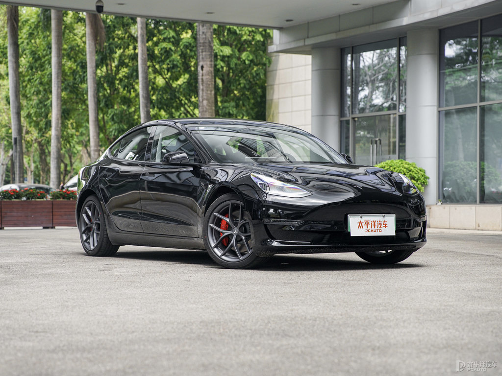 黑色Model 3整車外觀外觀圖片