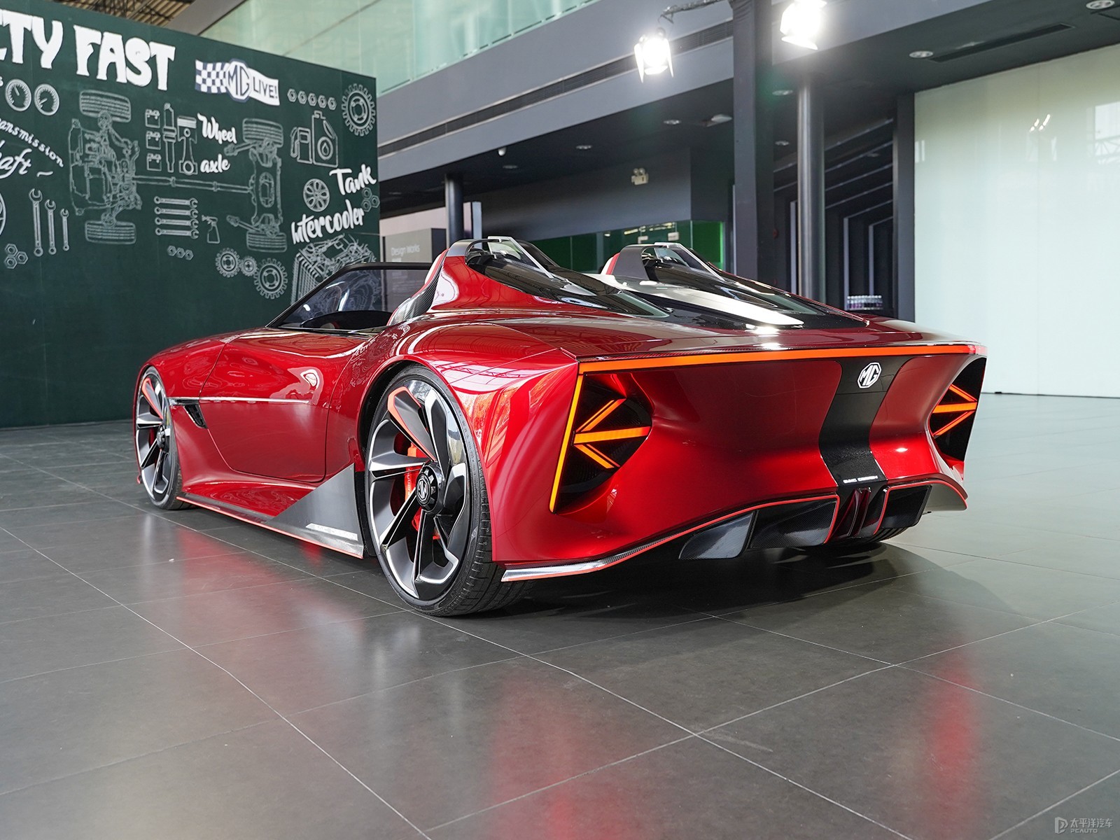 MG Cyberster外觀高清大圖