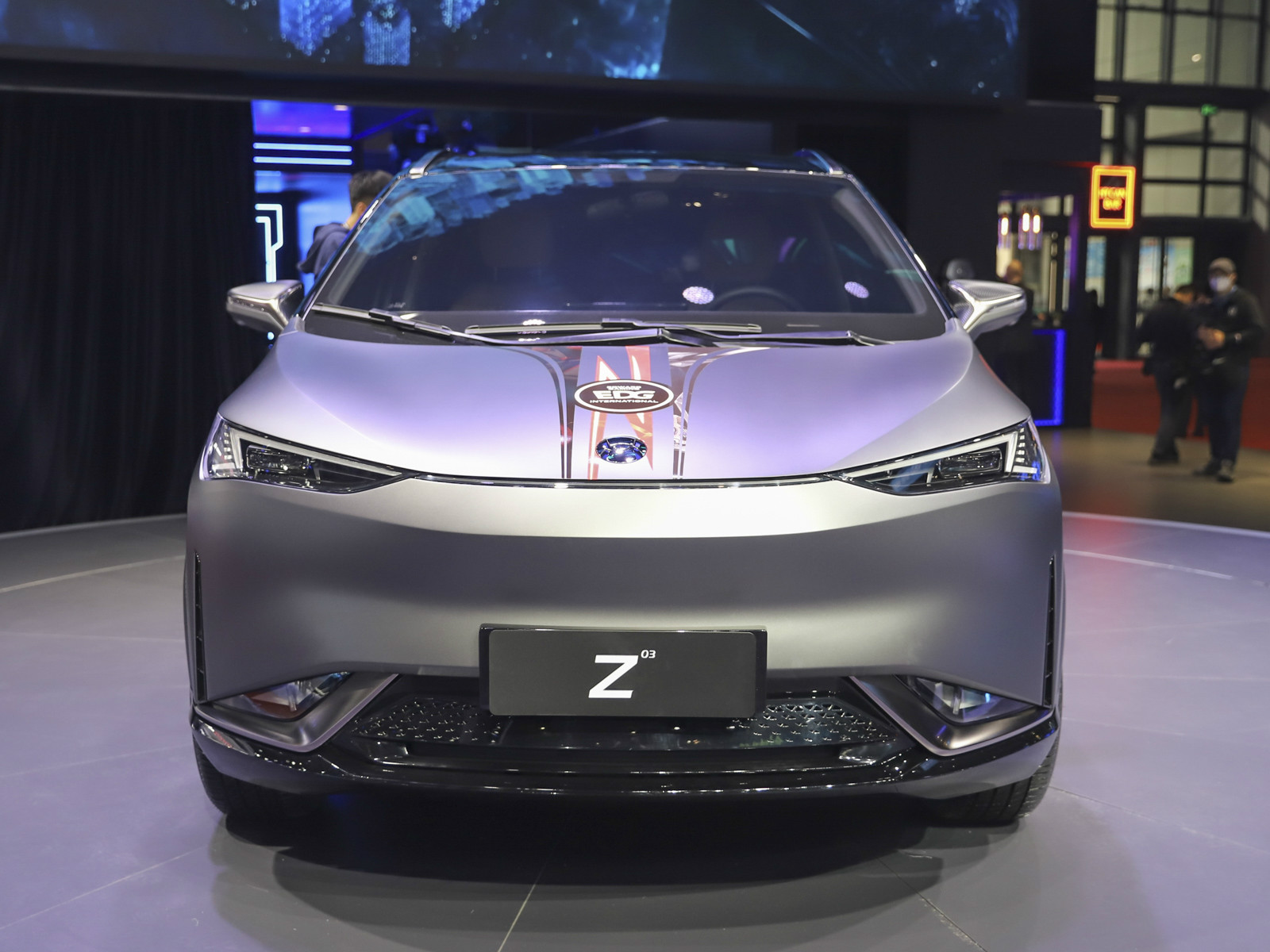 合創(chuàng)Z03車展高清大圖