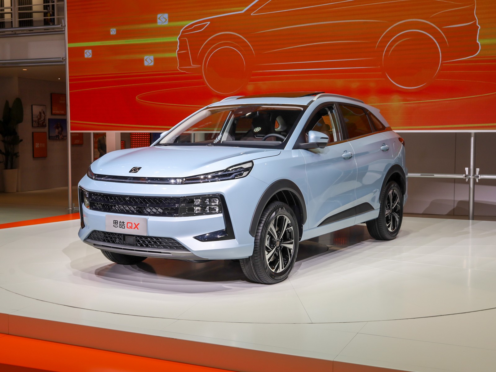 思皓QX車展高清大圖