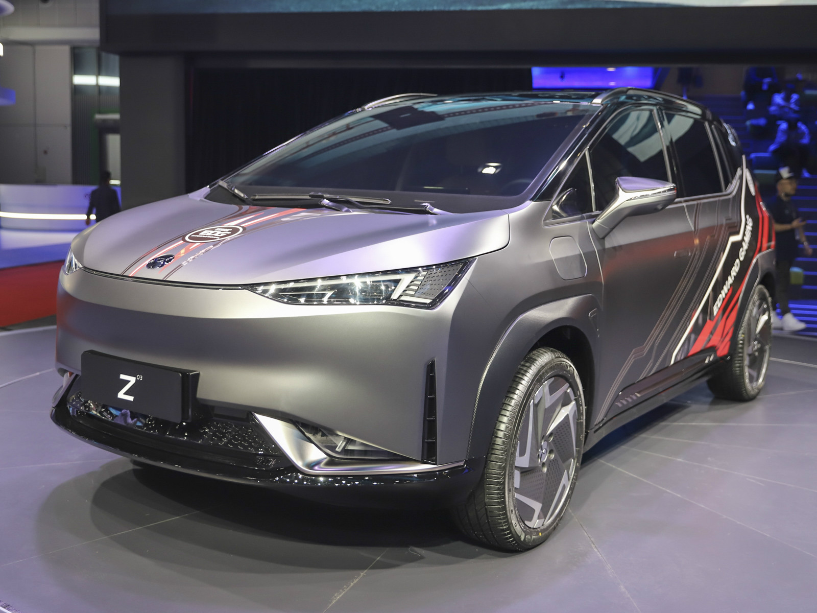 合創(chuàng)Z03車展高清大圖