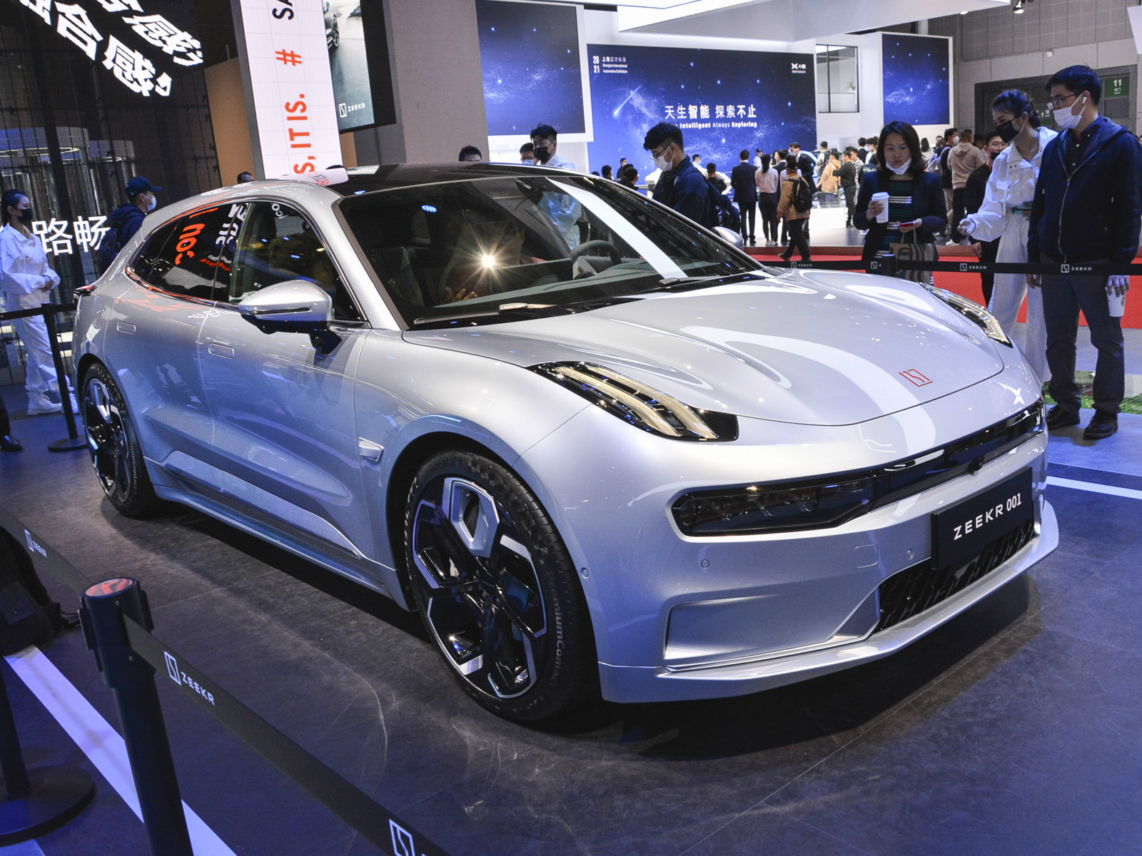 極氪001車展高清大圖