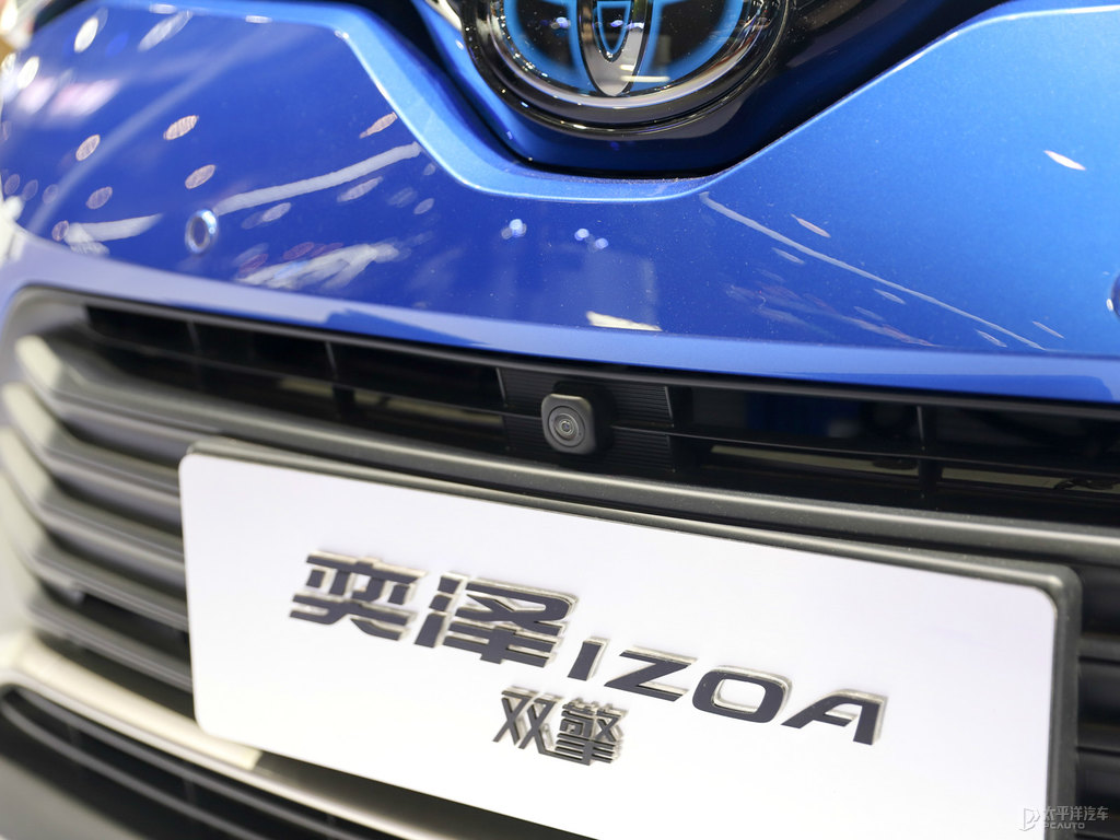 寶石藍(lán)奕澤IZOA車頭外觀圖片
