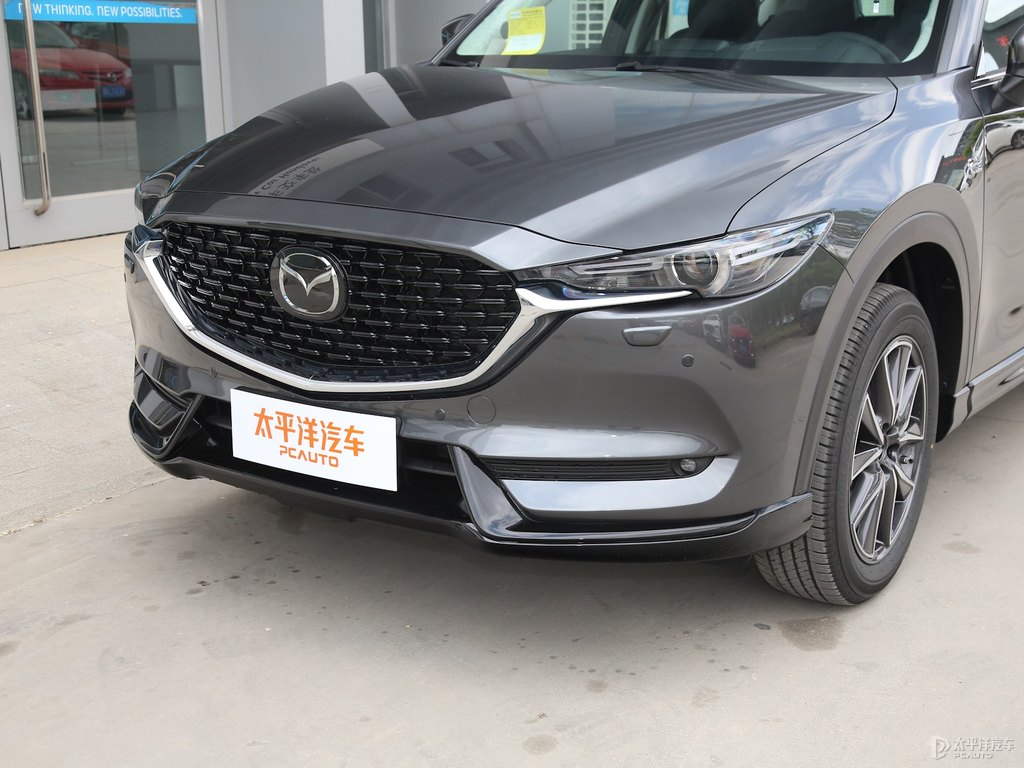 鉑鋼灰馬自達(dá)CX-5車頭外觀圖片