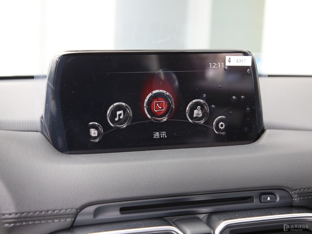 鉑鋼灰馬自達(dá)CX-5中控內(nèi)飾圖片