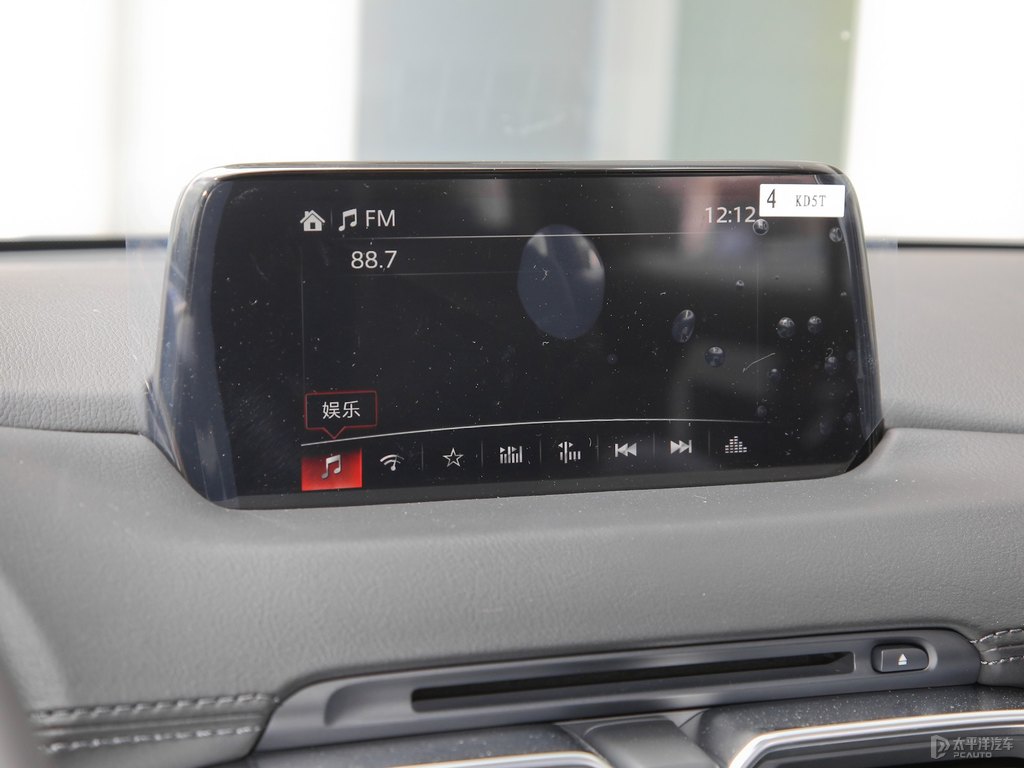鉑鋼灰馬自達(dá)CX-5中控內(nèi)飾圖片