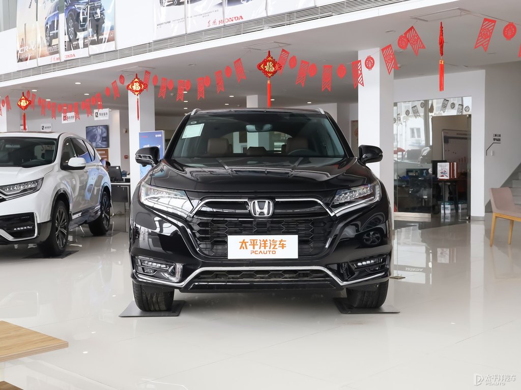 彩金黑本田UR-V整車外觀外觀圖片