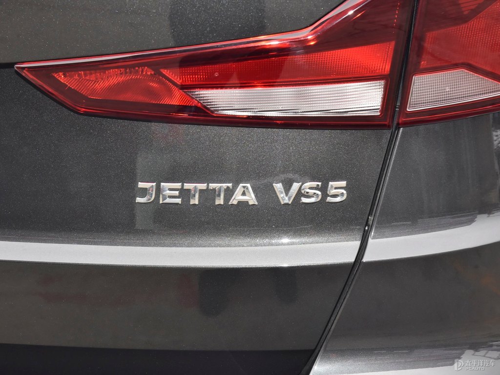錳石黑捷達(dá)VS5車尾外觀圖片