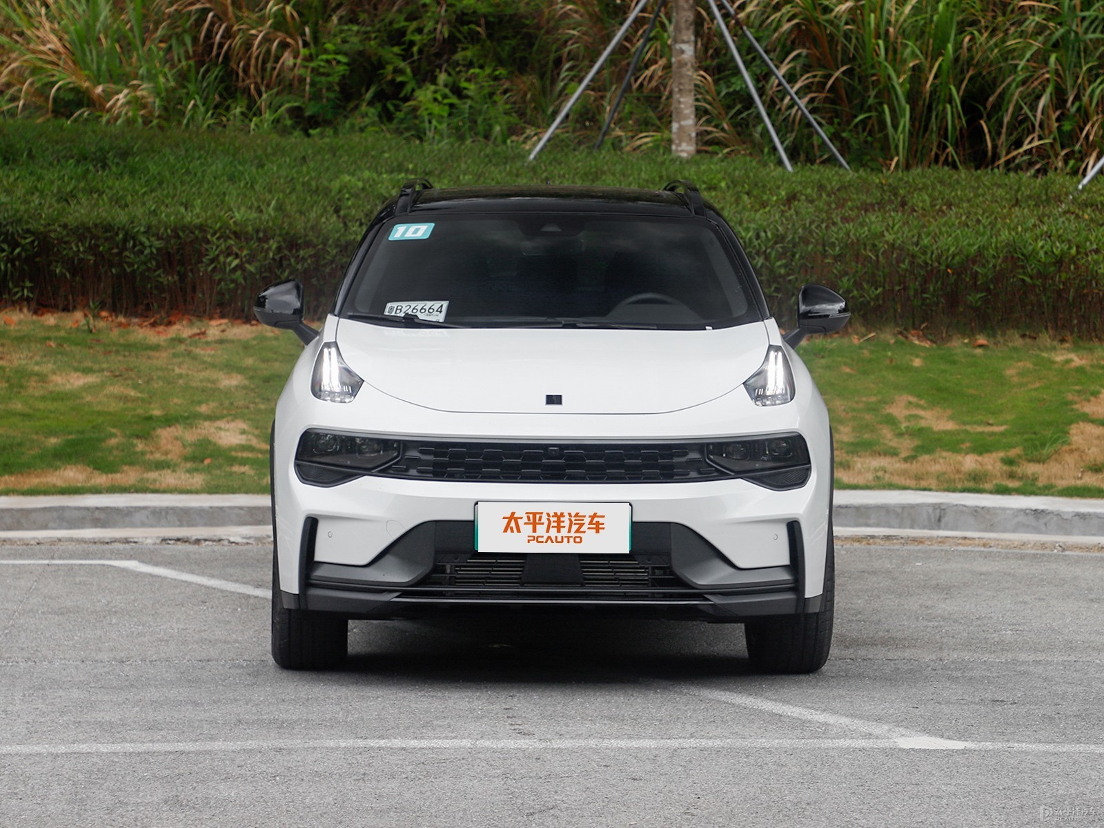 領(lǐng)克01新能源外觀高清大圖