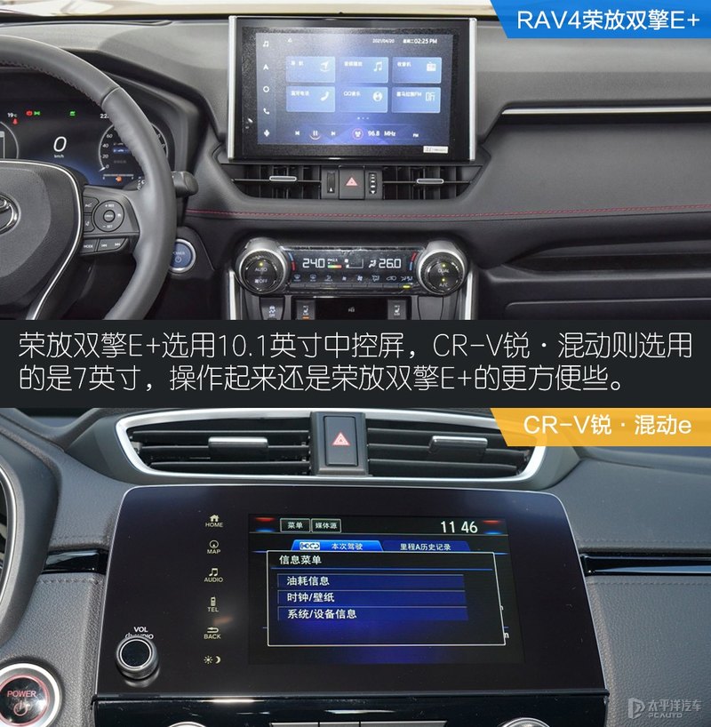 荣放对比CR-V