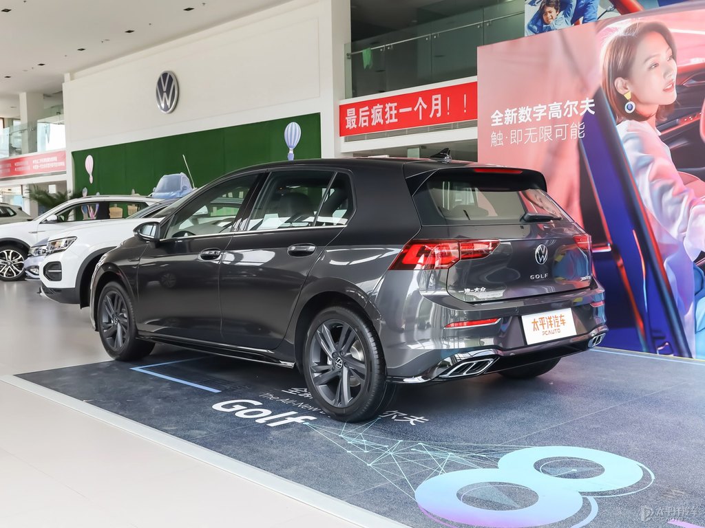 猛石黑高爾夫整車外觀外觀圖片