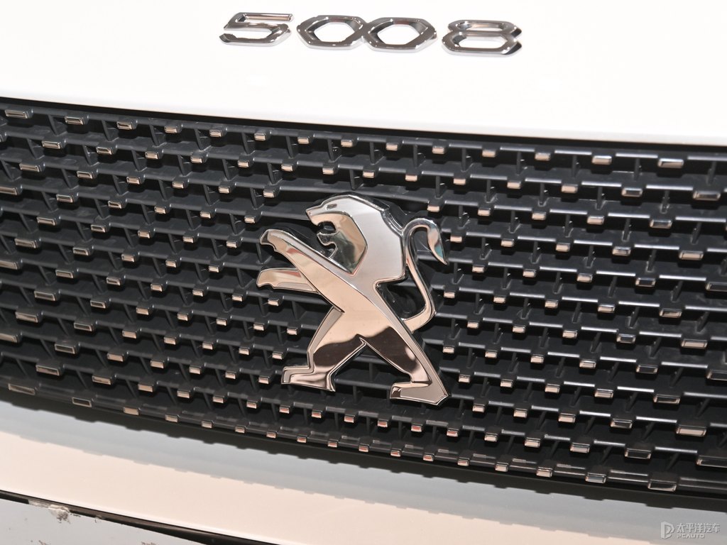 珠光白標(biāo)致5008車頭外觀圖片