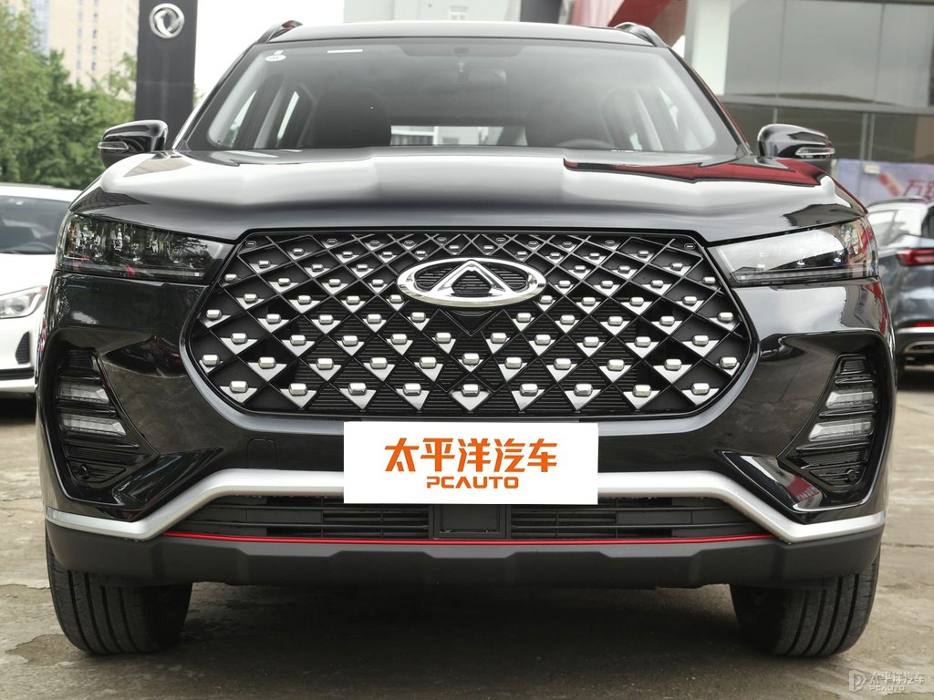 曜石黑瑞虎7車頭外觀圖片
