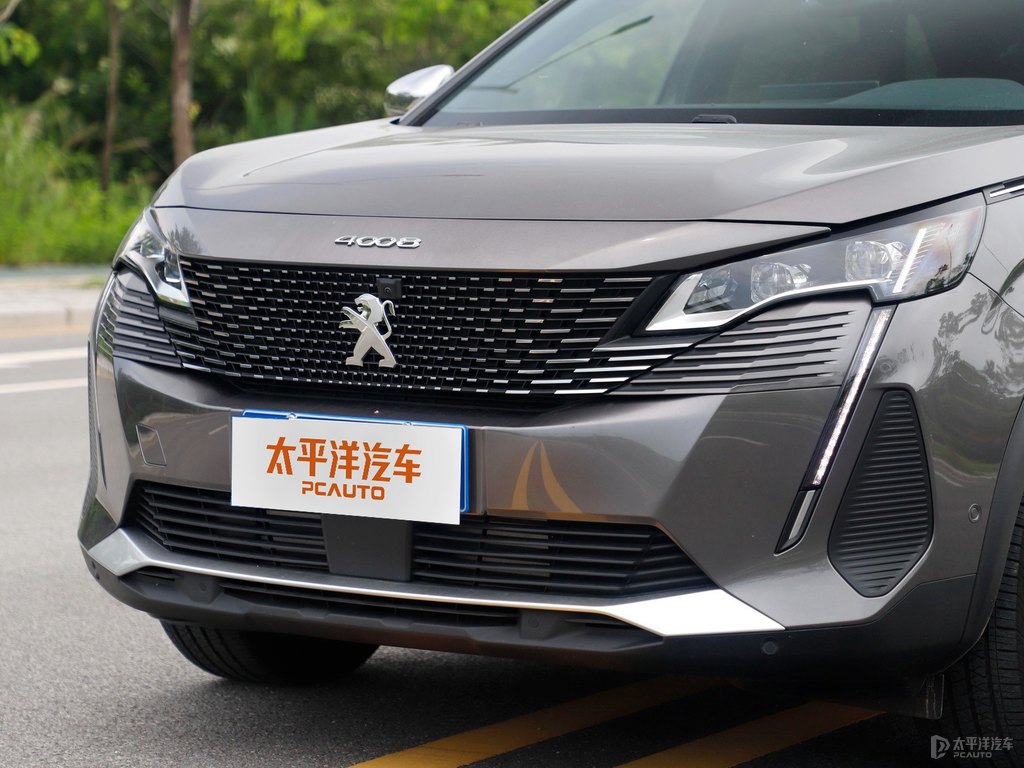 青巖灰標(biāo)致4008車頭外觀圖片