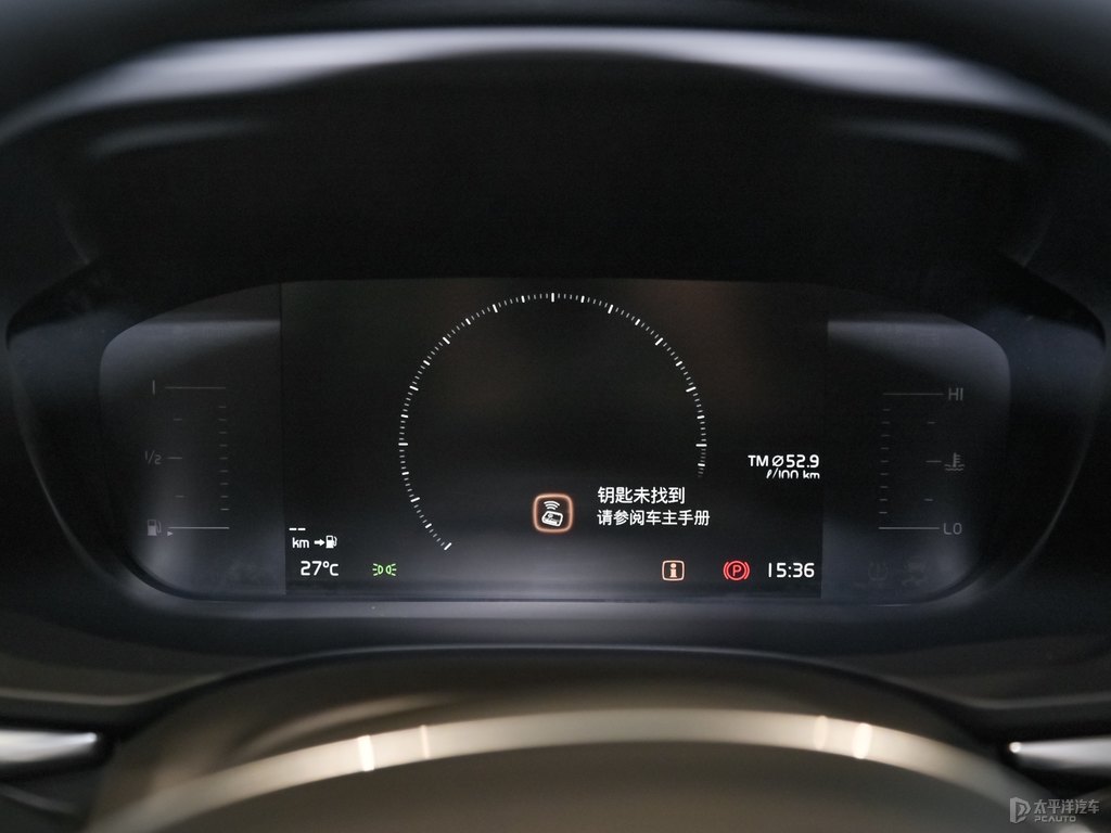楓木棕沃爾沃XC60中控內(nèi)飾圖片