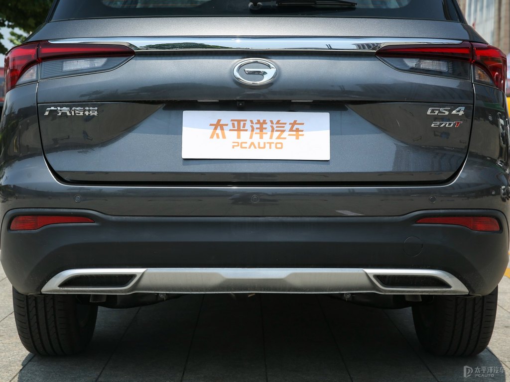 貝尼塔灰傳祺GS4車尾外觀圖片