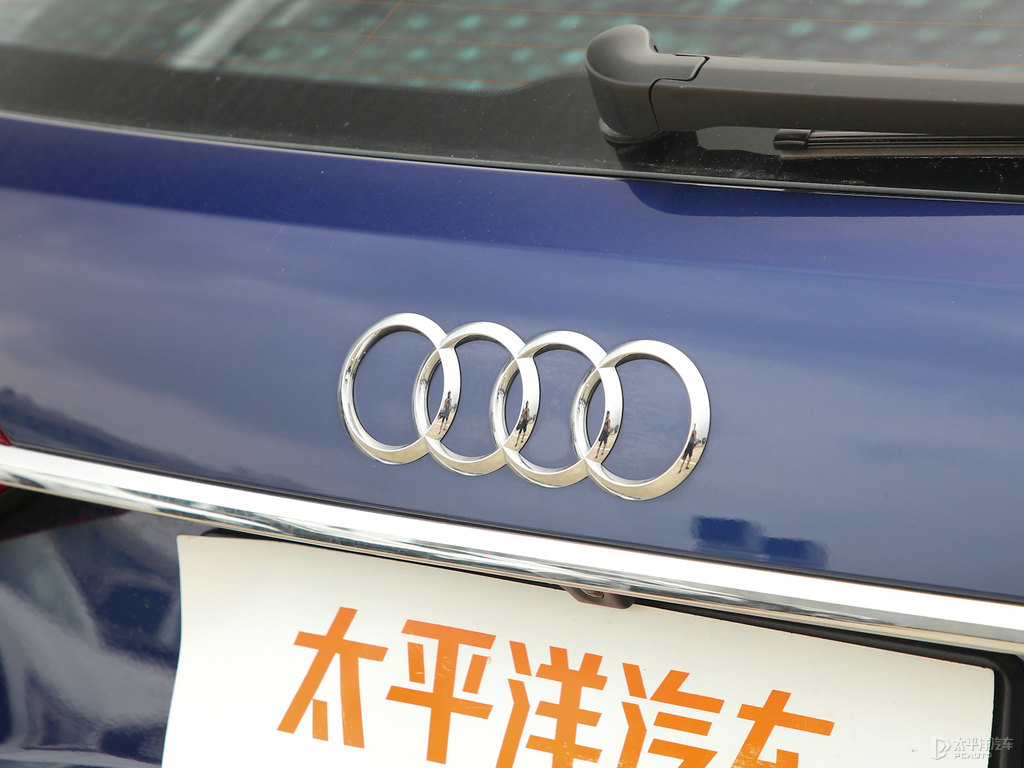 蒼穹藍(lán)奧迪A6(進(jìn)口)車尾外觀圖片