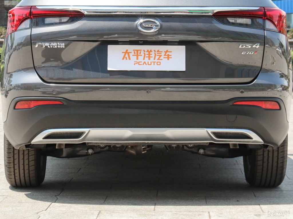 貝尼塔灰傳祺GS4車尾外觀圖片