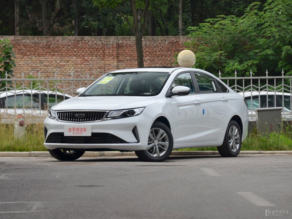 冰晶白帝豪GL整車(chē)外觀外觀圖片