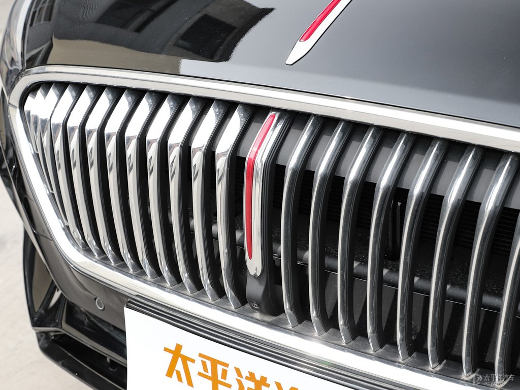 極夜黑紅旗H5經(jīng)典車頭外觀圖片