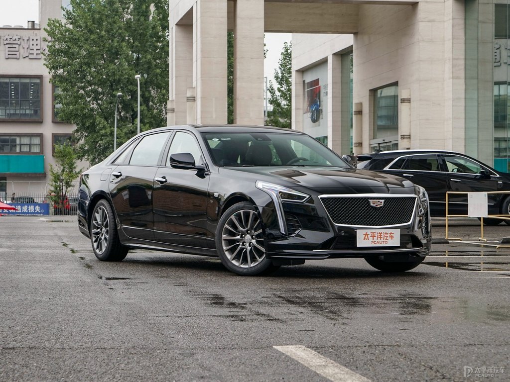 瑪雅黑凱迪拉克CT6整車外觀外觀圖片