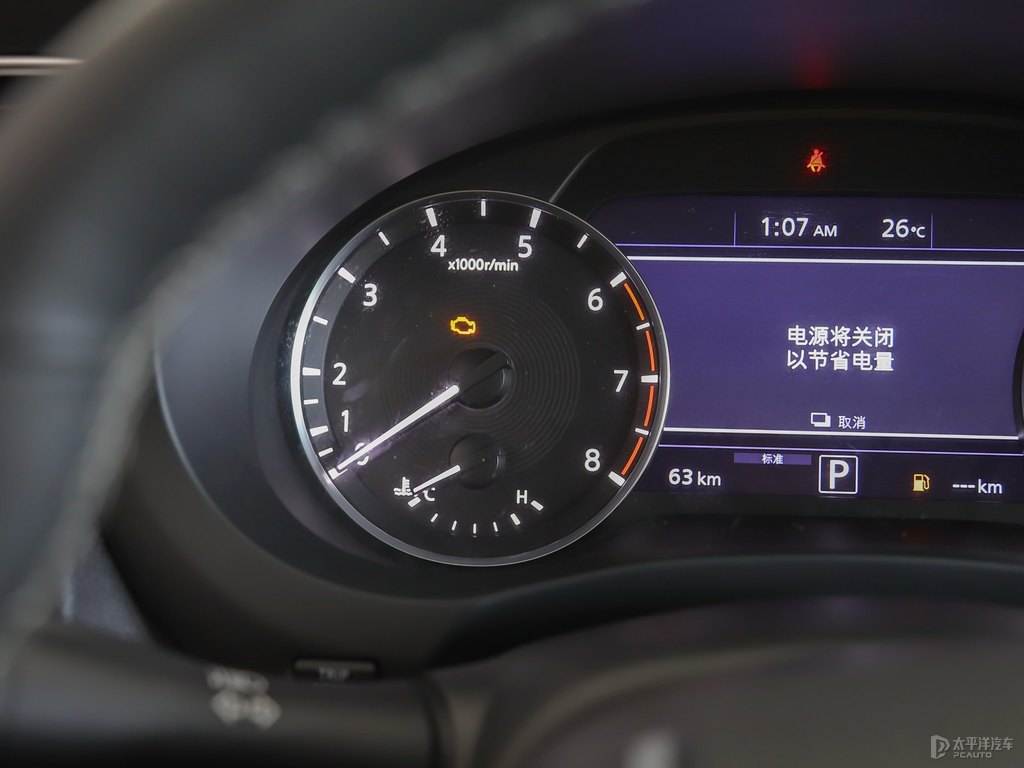 水亮銀英菲尼迪QX50中控內(nèi)飾圖片