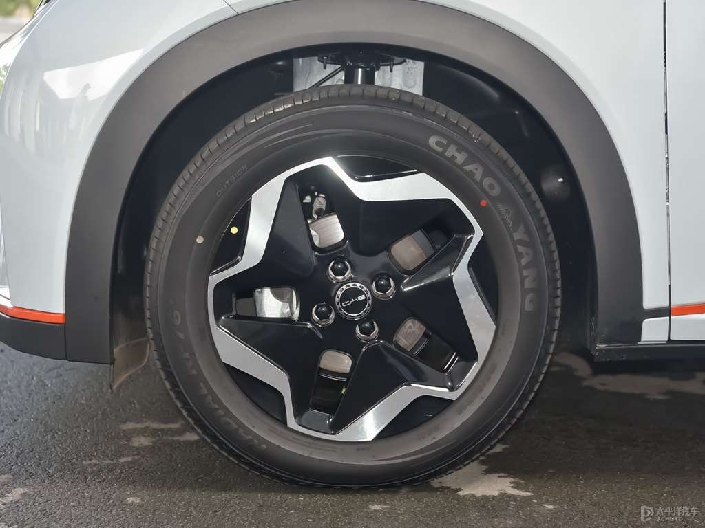嘟嘟白+蜜蜜橙海豚車身外觀圖片
