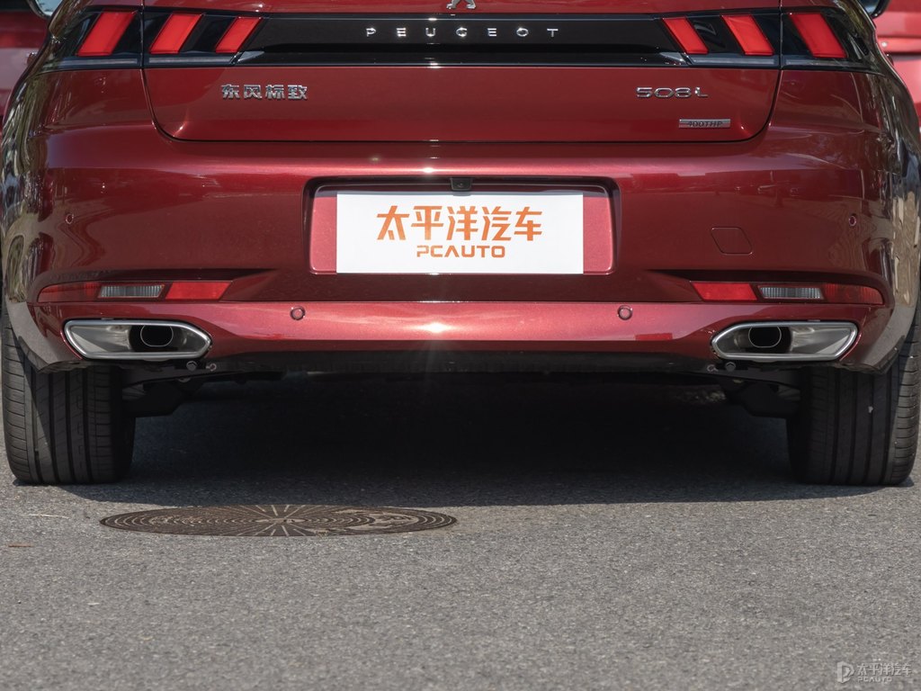 烈火紅標(biāo)致508車尾外觀圖片