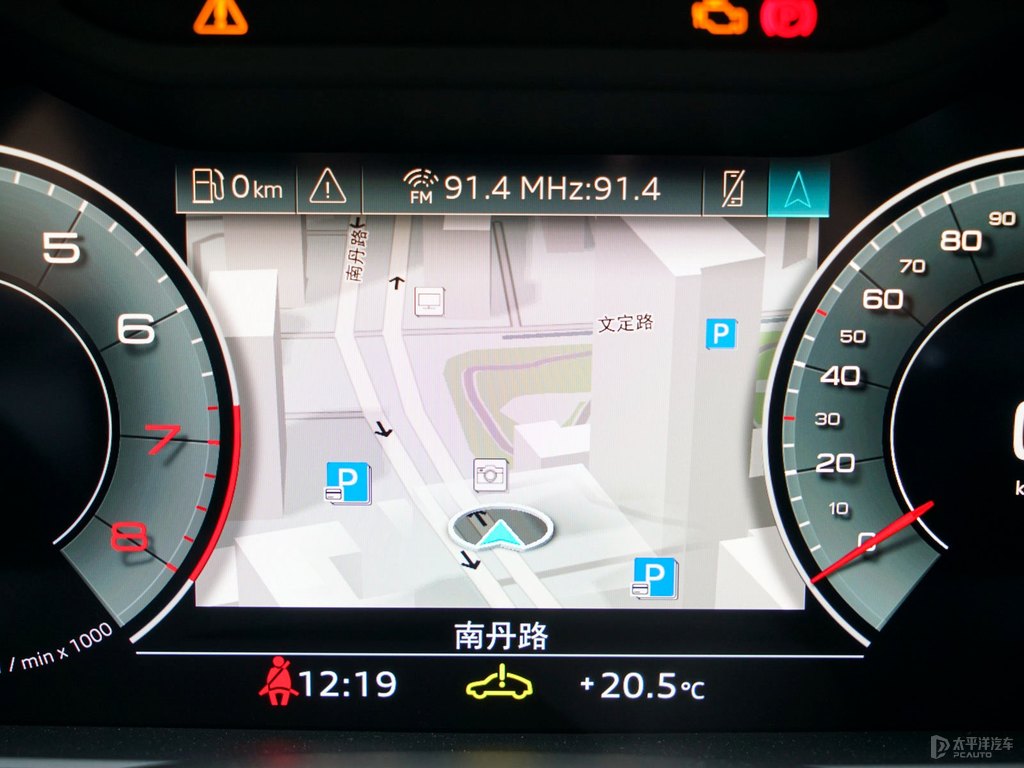 奧迪A6(進口)中控內(nèi)飾圖片