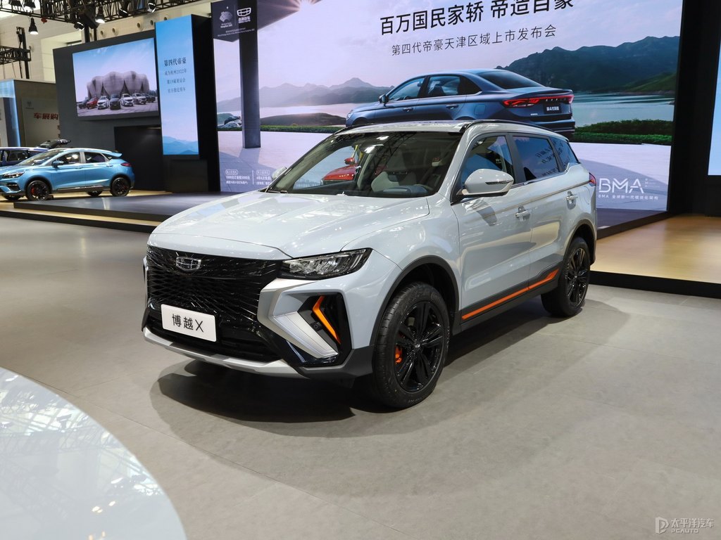 超凡灰博越整車外觀外觀圖片